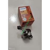 Universal Car Headlight Bulb PHILIPS 12V H4 100 90 Watt Rally Vision