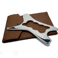 Haitao Health Cross-Border 304 Stainless Steel Scraping Board Love Metal Fascia Knife Neck Mask Knif