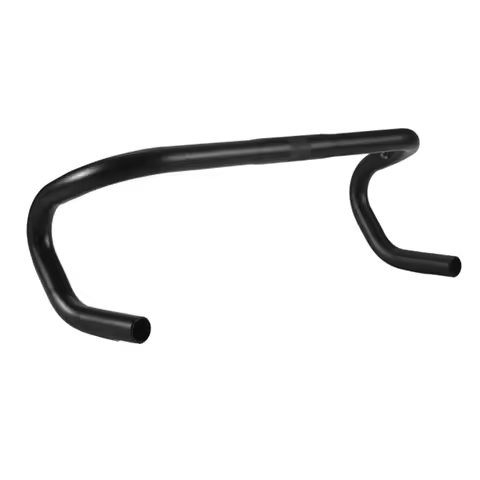Road Bike Bent Handlebar Aluminum Alloy Bike Rest Handlebar 25.4X420mm Road Bike Handlebar