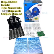 BINGO MACHINE Bingo roleta Lotto Lottery Bingo Game Set - Cage Ball Cards Bingo Game 75