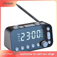 [Lifestyle] Bedside Alarm Clock DAB/FM Radio Digital LED Clock Large Sn Dual Alarm Clock Dual USB Radio Sleep Timer FM Radio Clock