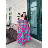 Aloha Summer Set Italian Silk Large Size Bust 50-62 Inches++ (P35)