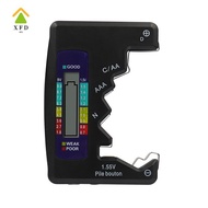 [XFD]  Digital Battery Tester C D N AA AAA 3V Button Cell Capacity Che Detector LCD Display Capacita