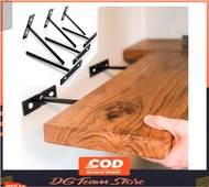 besi penyangga bracket braket ambalan rak dinding melayang minimalis bahan besi beton kuat dan murah