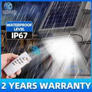 ♞KKSKY NEW Solar Light Outdoor Waterproof LED Solar Flood Street Lamp Indoor Light 100W 200W 300W