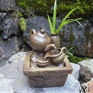 財源滾滾，風水擺設，陶瓷，招財進寶，流水擺設，加濕器watery home decoration