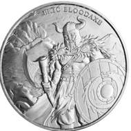 Medali perak eric bloodaxe 2023 - 1 oz silver round