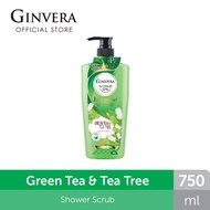 GINVERA World Spa Japanese Green Tea &amp; Tea Tree Shower Scrub 750ml