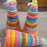 9 and 13 circle duck stacking tower