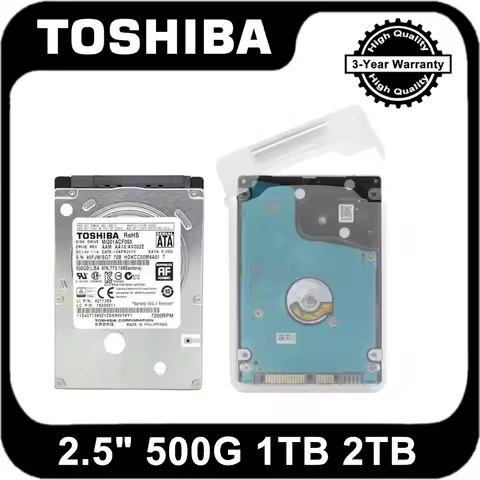 Toshiba Brand 2.5" 500GB 1TB 2TB SATA2-SATA3 Laptop PC Notebook Internal hdd hard disk drive 8mb/32m