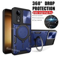 Vivo V40Pro 5G Shockproof Casing For VivoV40 Vivo V40 Pro V 40Pro V40Pro VivoV40Pro 5G Metal Magneti