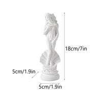 cod Resin 18cm Aphrodite Sculpture Greek Godness Statue Desktop Bookshelf Decoration Objects Home Ro
