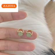 rantai leher emas 916 hotan jade non tarnish hypoallergenic Earrings