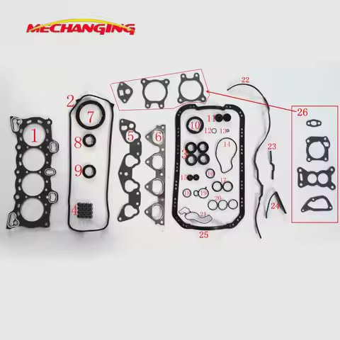 For HONDA CIVIC CONCERTO D15B D15B2 D16A6 D16Z2 D15B4 Engine Parts Engine Rebuild Kits Engine Gasket