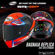 SUOMY HELMET SR-GP BAGNAIA REPLICA 2021 WITH SPONSOR GLOSSY