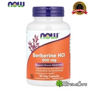 NOW Foods Berberine HCl, 500 mg, 90 Veg Capsules