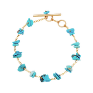 NATURALI JEWELRY 卵石綠松石手鍊