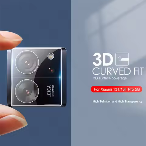Camera Protector Case For Xiaomi 13T 14T 15T Pro 5G 3D Tempered Glass Lens Cover Xiaomi15T Xiaomi14T