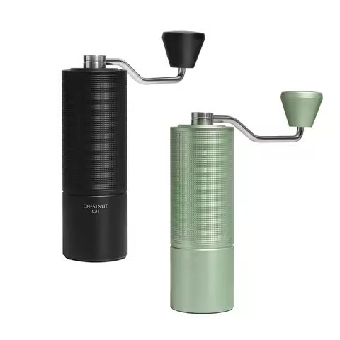 TIMEMORE New Upgrade C3S Coffee Grinder Manual - 38mm Stainless Steel Adjustment High Precision Burr