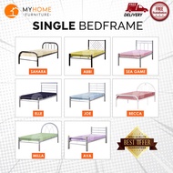 [Bulky] 8 Model Single size metal bed frame ( FREE DELIVERY AND INSTALLATION )