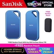 Sandisk Pro Creator Portable SSD USB3.2 2000MB/s 1TB 2TB 4TB E81C 12BUY.SG OS
