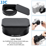 JJC Square Lens Hood for Fujifilm XF 23mm F2.8 R WR & XF 27mm F2.8 R WR & XF 27mm F2.8 Lens With Ada