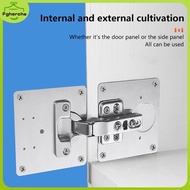 Door Kitchen Cabinet Hinge Repair Plate Kit Stainless Steel Hinge Repair Plate Kitchen Cupboard Door