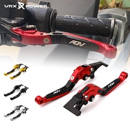 For HONDA ADV150 ADV160 Motorcycle Brake Lever Clutch CNC 6-stage Adjustable Extendable Handle Levers