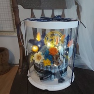 Hello Green B006單層有錢花蛋糕 含假鈔製作  有錢花蛋糕 鈔票