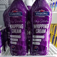 Heavy Cream Emborg whipping cream 1 liter pack with ice gel & cooler bag (Same Day Delivery Klang Va