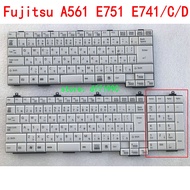 Fujitsu A561 E751 E742/F E741/C/D keyboard JP