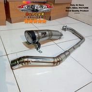 Knalpot R9 Sarang tawon Untuk Motor Yamaha Vixion Mx 135 Mx King Byson Scorpio X-Abre