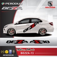 PERODUA BEZZA CAR BODY STICKERS SET BEZZA - 13
