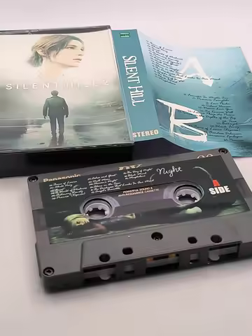 Game Silent Hill 2 Akira Yamaoka Music Tape Greatest Hits OST Album 90Min Cassettes Cosplay Recorder