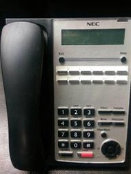 NEC SL1000總機螢幕話機IP4WW-12TXH 1台12 鍵顯示型 (黑) 有貨