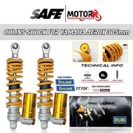 Ohlins Rear Shock Gas Absorber 305MM For Nmax v2/Aerox V1V2 with Bolts and Sticker made in Thail