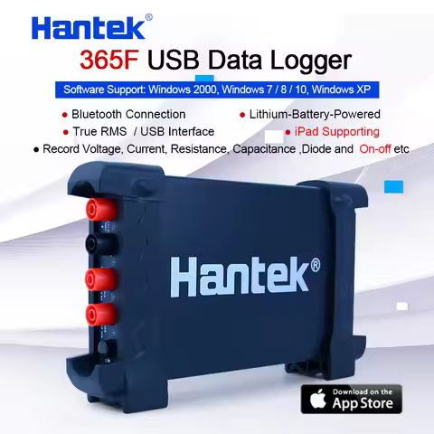 Hantek 365F PC USB bluetooth wireless Digital Data Logger Recorder virtual Multimeter with True RMS 