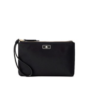 Kate spade Dawn Medium Double Zip Wristlet Black