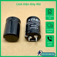 Electrochemical capacitor 220uF 250V 220uF 250V220uF 22x30mm 150C brand KEMET
