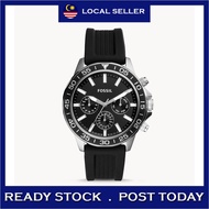 [Original *Free Bracelet*] FossiI Bannon Multifunction Chronograph Leather Men Watch Jam Tangan Lela