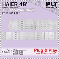 48'' HAIER LAMPU LED TV LE48M600 LED TV Backlight HAIER 48 INCH LED Back Light TV 48M600
