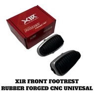 UNIVESAL X1R FRONT FOOT REST RUBBER FORGED CNC EX5 / WAVE / LC / Y15ZR / LC135 V1  SET ORIGINAL VIET