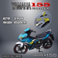 EXCITER 155 FULL DECALS DESIGN FOR SNIPER/ EXCITER 155 DECALS FOR SNIPER /YAMAHA SNIPER ACCESSORIES