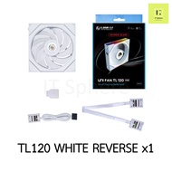 [ TL ดูดเข้า/เป่าออก] Fancase Lian Li TL rgb BLACK WHITE ขาว ดำ Fan case 120mm 140mm พัดลม REVERSE T