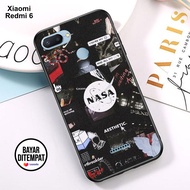 Case Xiaomi Redmi 6 - Casing Xiaomi Redmi 6 - Fashion Case Nasa Tumblr - MK07 - Softcase HP - Hardca