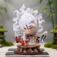 Bandai 15cm One Piece Luffy Sun God Nika Gear 5 PVC Figurine Statue Collectible Desktop Decoration A