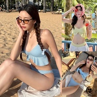 Sexy Bikini Corner Swimsuit 2 Piece Set Korean Style Beach swim 0494