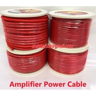 ✨3 meter✨ Power Cable 8GA / 4GA Durable High Performance 8GA/4GA Power Wire Power Cable