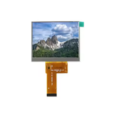 For R35S R36S 3.5-inch Game Console HL-PGDM035HD-C-V2 Screen Lcd Screen Display without Cover Plate 