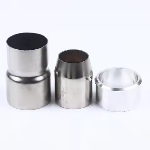 NEW Universal Motorcycle Exhaust Muffler Adapter 51mm To 38mm, 60mm To 51mm, 51mm Welded Pipe Motorc